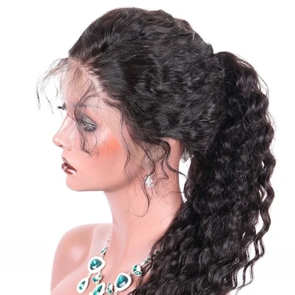 ✨CHARIS 24” 180% loose wave FULL LACE WIG W/BBY HR